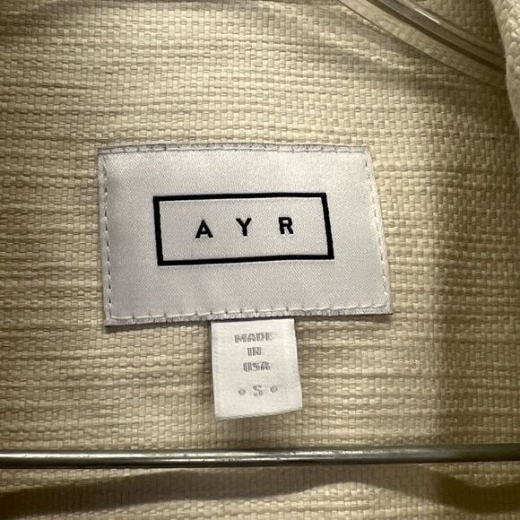 AYR Womens The Geo Jacket in Creme S - Picture 5 of 9